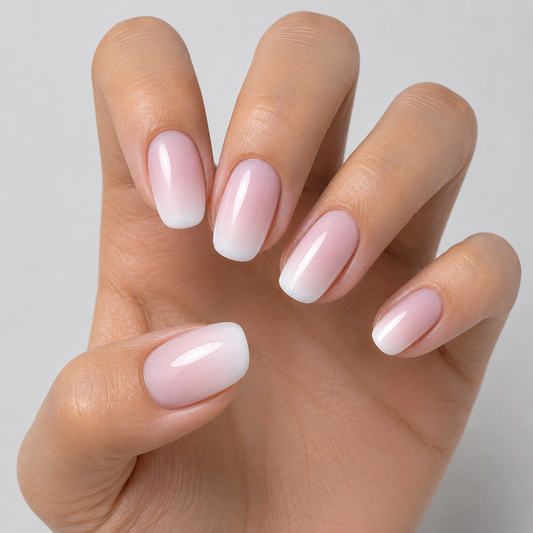 french ombrè - peony